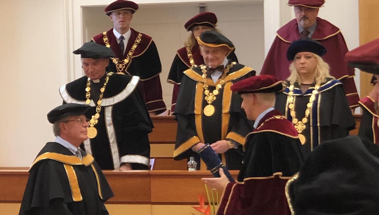 University Professor Awarded Honorary Doctorate